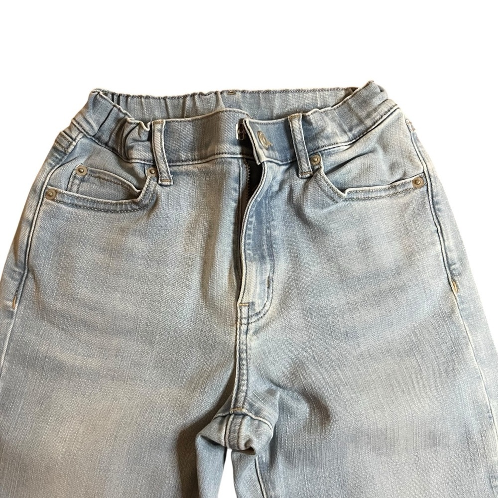 Uniqlo| Kids Light Blue Straight Leg Jeans- Size 9-10 years - Picture 3 of 11